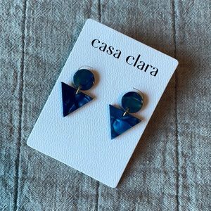Casa Clara Blue Earrings